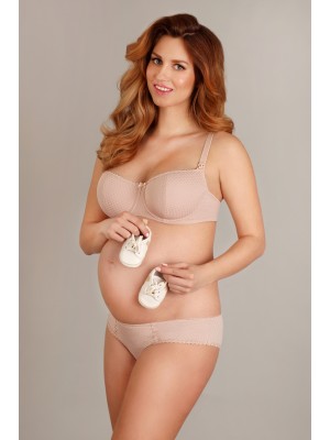 Сутиен за кърмачки в бежов цвят 1381
