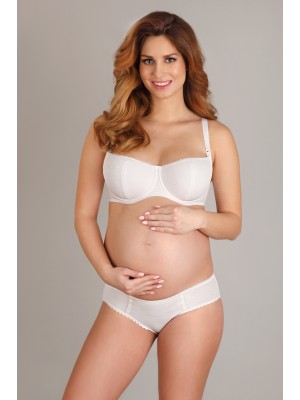 Сутиен за кърмачки в бял цвят 1381
