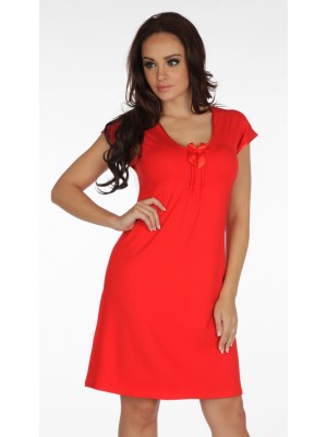 Нощница в червен цвят Visa