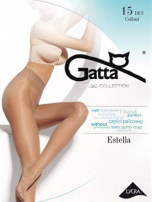 Чорапогащник в бежов цвят Estella Beige 15 DEN