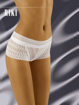 Дамски бели боксерки Riki