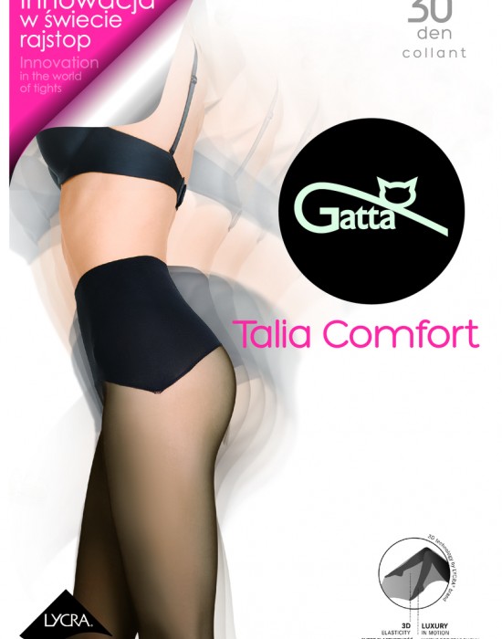 Луксозните чорапогащи в златист цвят Comfort Talia 30 DEN, Gatta, Чорапогащи - Complex.bg