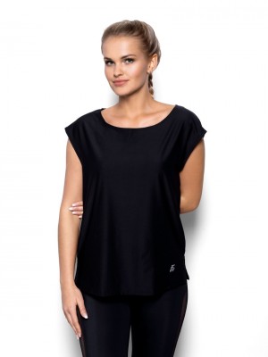 Спортен дамски топ Aida в черен цвят
