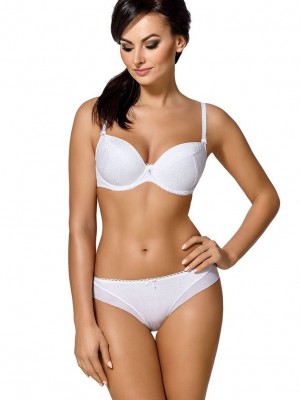 Бял сутиен с повдигащ ефект AV 1742