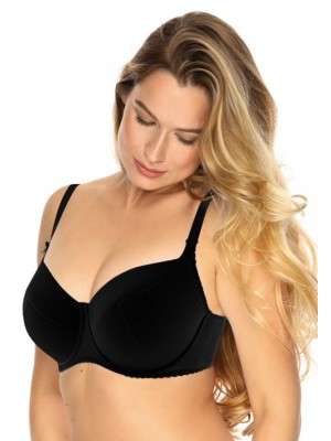 Черен сутиен с подплатени чашки Kate