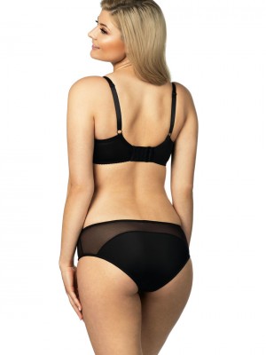 Сутиен с меки чашки в черен цвят 140 