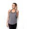 Спортен топ в сив цвят Adriana
