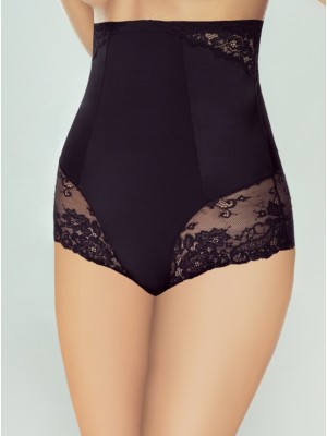 Оформящи бикини с висока талия в черен цвят Figi