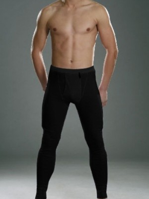 Мъжки панталон Authentic в черен цвят