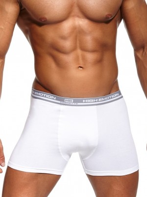 Мъжки боксерки High Emotion в бял цвят