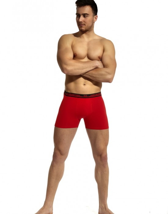 Мъжки боксерки High Emotion в червен цвят, Cornette, Боксерки - Complex.bg