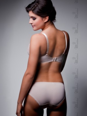Бежов сутиен с подплатени чашки Camila 01002