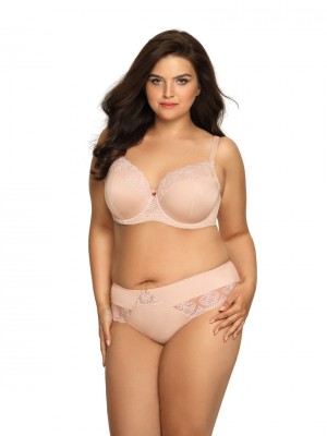 Бежов сутиен с подплатени чашки 1924