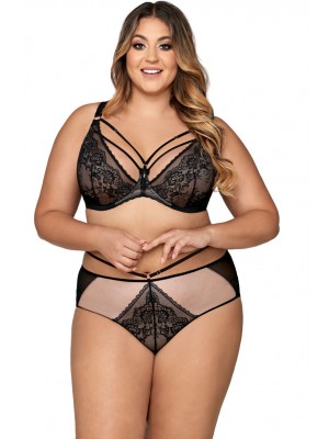Сутиен с меки чашки в черен цвят 1824 