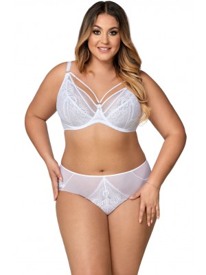 Сутиен с меки чашки в бял цвят 1824
