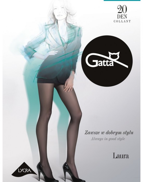 Чорапогащник в бежов цвят LAURA 20 DEN, Gatta, Чорапогащи - Complex.bg