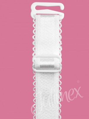 Презрамки за сутиен в бял цвят