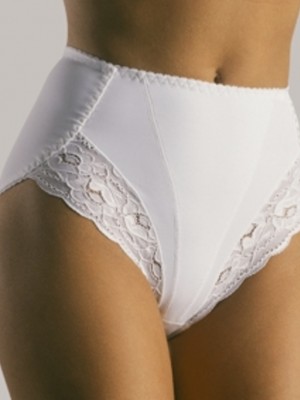 Моделиращи бели бикини с висока талия Venus