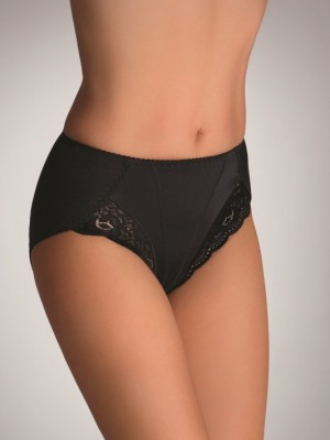 Моделиращи черни бикини с висока талия Venus