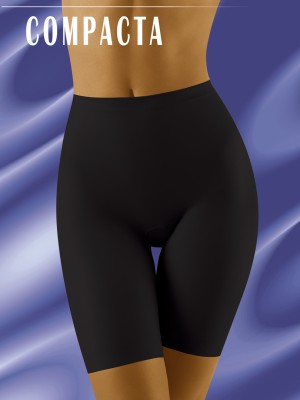 Оформящи дамски бикини-клин в черно Compacta