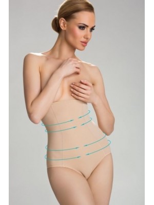 Оформящи бикини с висока талия в бежово Vadis