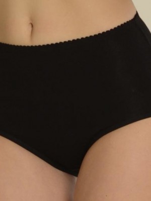 Черни бикини с висока талия SARA FOREX