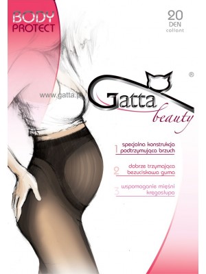 Чорапогащник за бременни в бежово Body Protect Beige 20 DEN