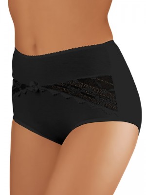 Черни бикини с висока талия  BBL004