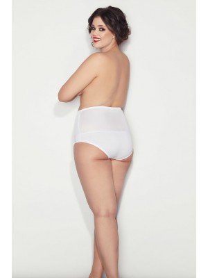 Моделиращи макси бикини в бяло Iga 6XL-9XL