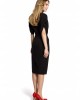 Елегантна дамска рокля в черен цвят M364, MOE, Миди рокли - Complex.bg