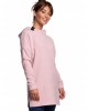 Дамски пуловер с качулка в цвят пудра B176, BE, Пуловери - Complex.bg