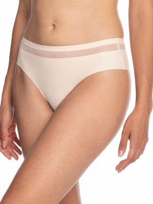 Дамски бикини в бежов цвят 5012