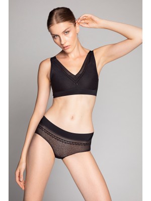 Дамски бикини в черен цвят 5014