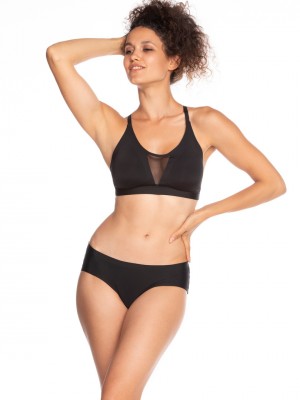 Дамски бикини в черен цвят 5011