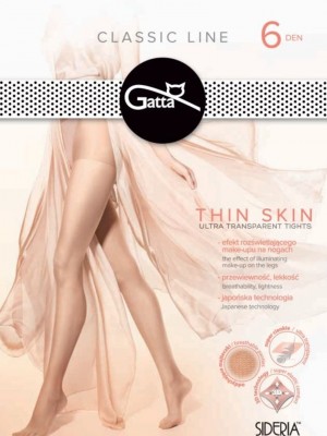 Триизмерен 3D чорапогащник в черен цвят 6 DEN