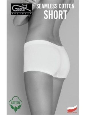 Памучни дамски боксерки в телесен цвят seamless