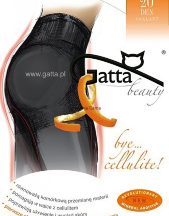 Антицелулитни чорапогащи в черен цвят 20 DEN Nero, Gatta, Чорапогащи - Complex.bg
