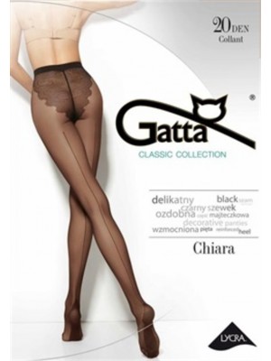 Чорапогащник в черен цвят Chiara Nero 20 DEN