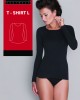 Дамска блуза с дълъг ръкав в черно, Gatta Bodywear, Блузи / Топове - Complex.bg