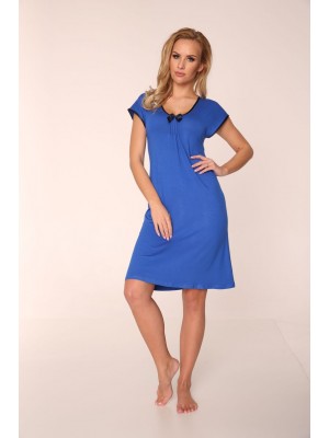 Къса нощница в син цвят VISA 870 Chaber