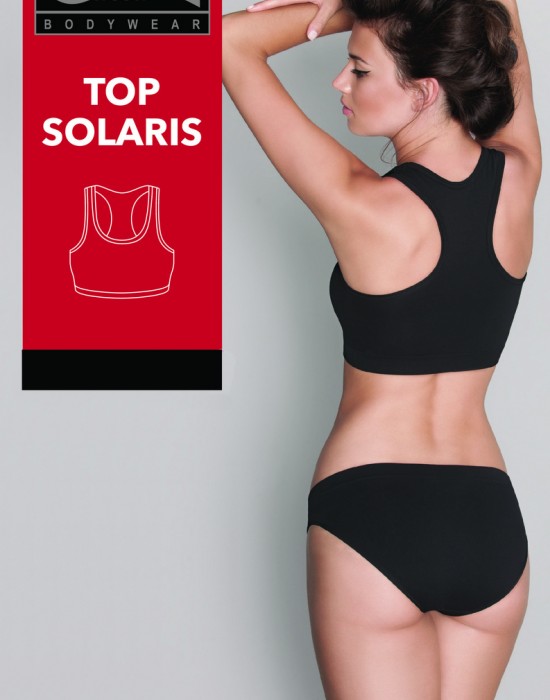 Спортно бюстие в черен цвят Solaris, Gatta Bodywear, Сутиени - Complex.bg