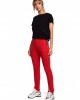 Спортно-елегантен дамски панталон в червен цвят M493, MOE, Панталони - Complex.bg