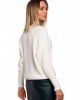 Дамски пуловер в цвят екрю M537, MOE, Пуловери - Complex.bg