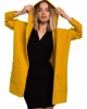 Дамска жилетка с качулка в жълт цвят M556, MOE, Жилетки - Complex.bg