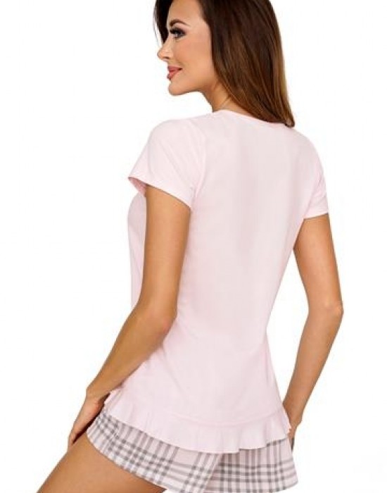 Дамска пижама в розов цвят Loretta, Donna, Пижами - Complex.bg