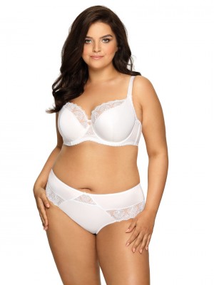 Сутиен за голям бюст в бял цвят 1921