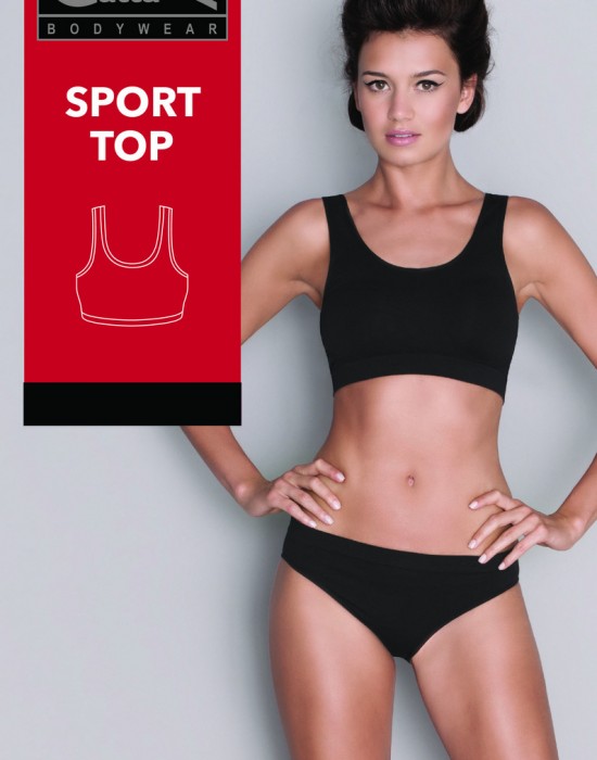 Спортно бюстие в черен цвят, Gatta Bodywear, Бельо - Complex.bg