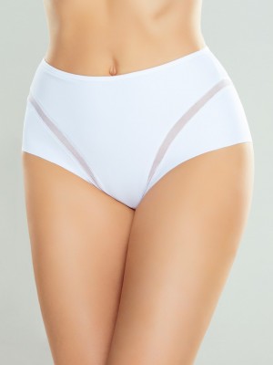 Макси бикини с висока талия в бял цвят VERNA