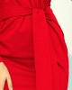 Ежедневна къса рокля в червено 209-6, Numoco, Дрехи - Complex.bg
