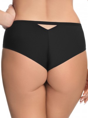 Бразилиани с дантела в черен цвят MARTYNIKA K673